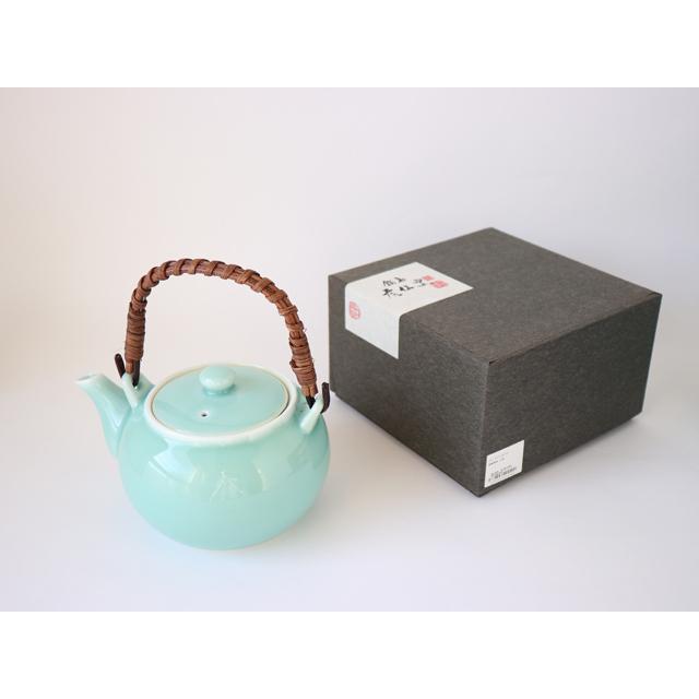 鍋島虎仙窯 鍋島青磁 土瓶 : 雑貨のお店セレクト・ペンギン - 通販