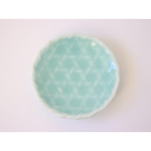 鍋島虎仙窯 鍋島青磁 菊豆皿 / 籠目豆皿 楓豆皿 : 雑貨のお店セレクト