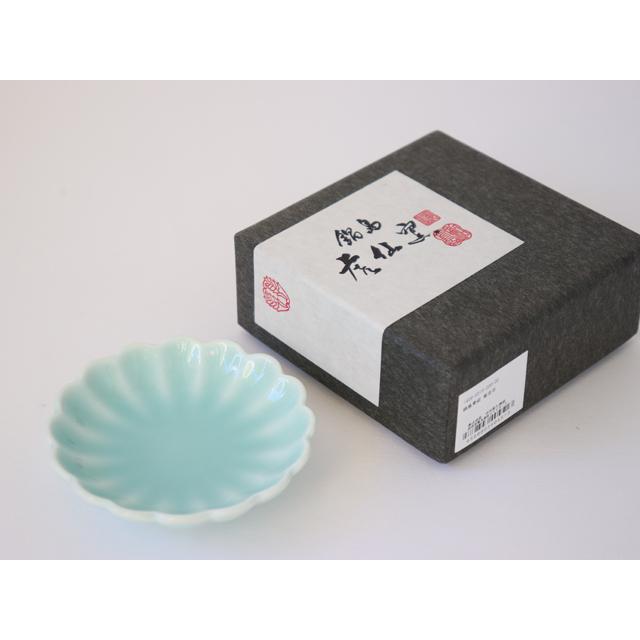 鍋島虎仙窯 鍋島青磁 菊豆皿 / 籠目豆皿 楓豆皿 : 雑貨のお店セレクト
