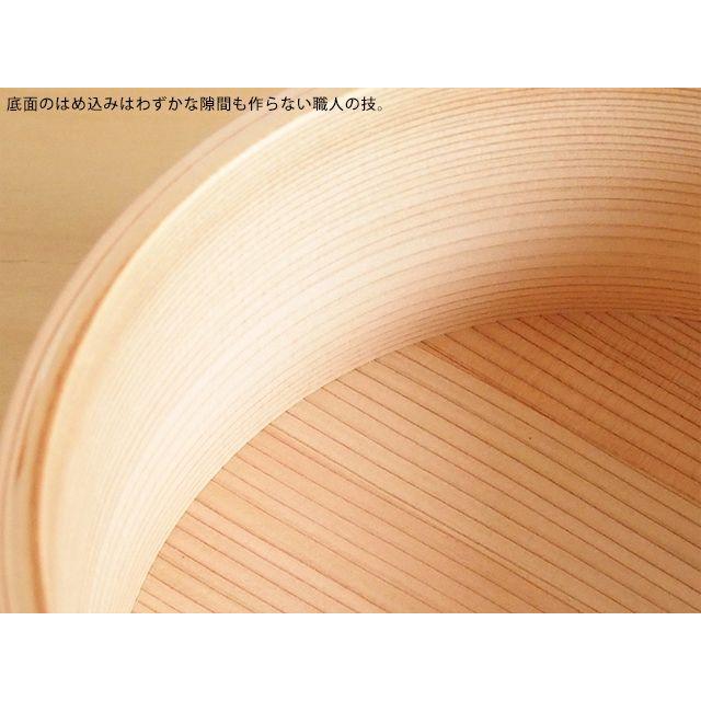 大館工芸社 曲げわっぱ おひつ 七寸 3合(木地仕上） : 雑貨のお店