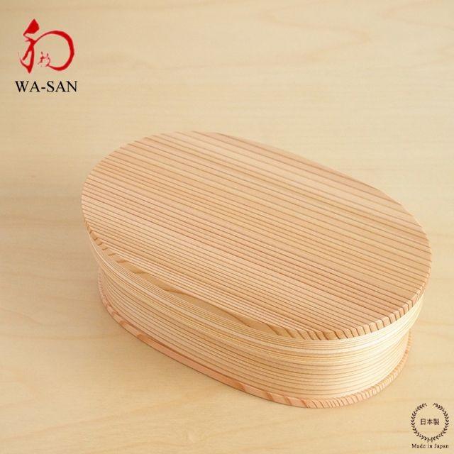 大館工芸社 曲げわっぱ 小判弁当 中 : 雑貨のお店セレクト・ペンギン