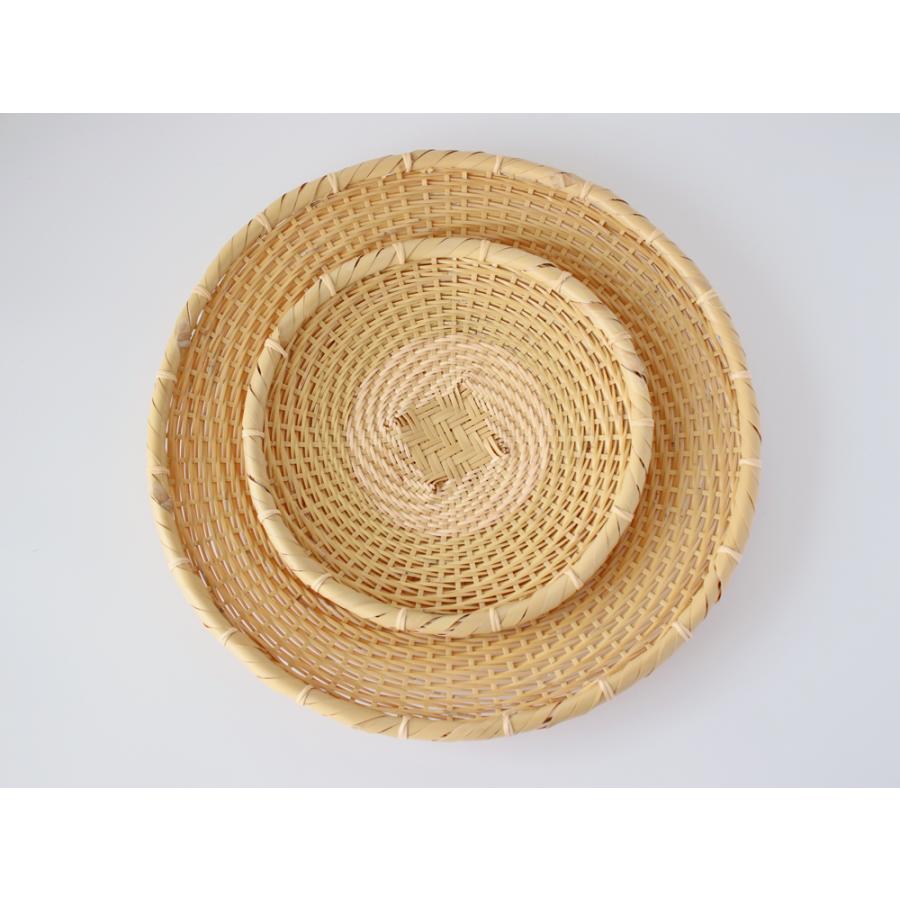 公長齋小菅 そばざる L 蕎麦 竹 31cm 竹細工 老舗の画像