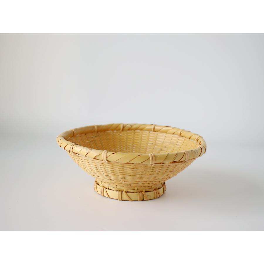 公長齋小菅 高台ざる S 蕎麦 水切り 竹 17cm 竹細工 老舗 : 雑貨のお店