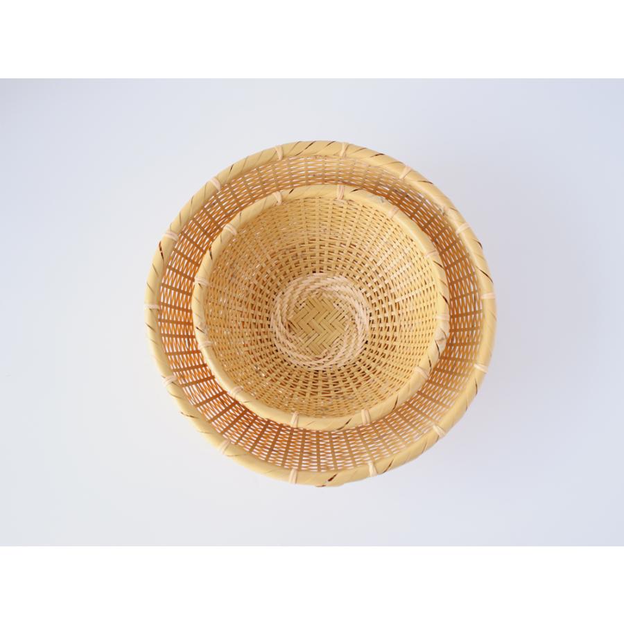 公長齋小菅 高台ざる M 蕎麦 水切り 竹 24cm 竹細工 老舗 : 雑貨のお店