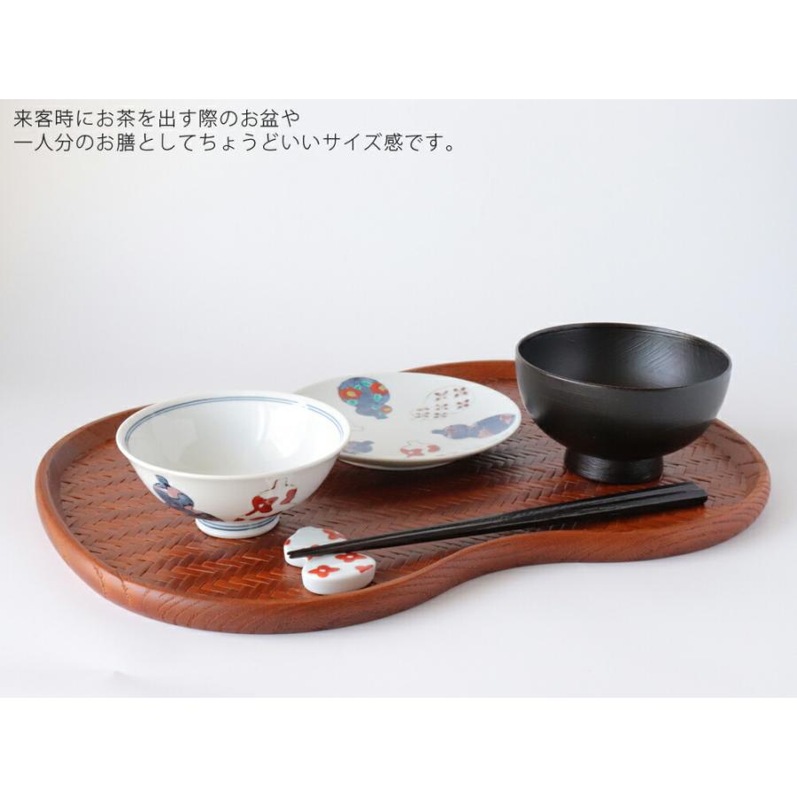 公長齋小菅 網代トレー L 15337 矢羽根 日本製 : 雑貨のお店セレクト