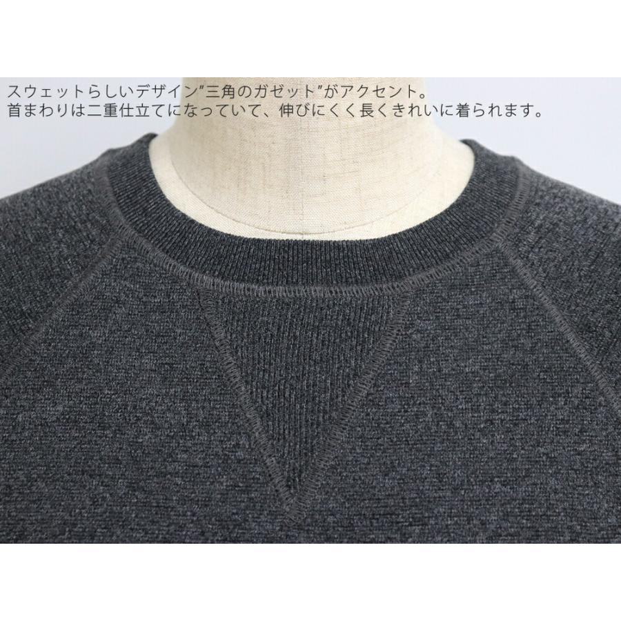 lelill ザ ハイテクニットスウェット レギュラーシルエット 長袖