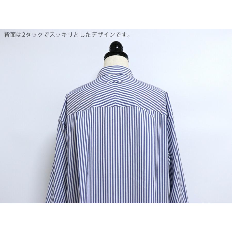 トップス lelill 2WAY WORK SHIRT lelill(レリル)｜ウォームコールワークシャツ/オフホワイト の通販