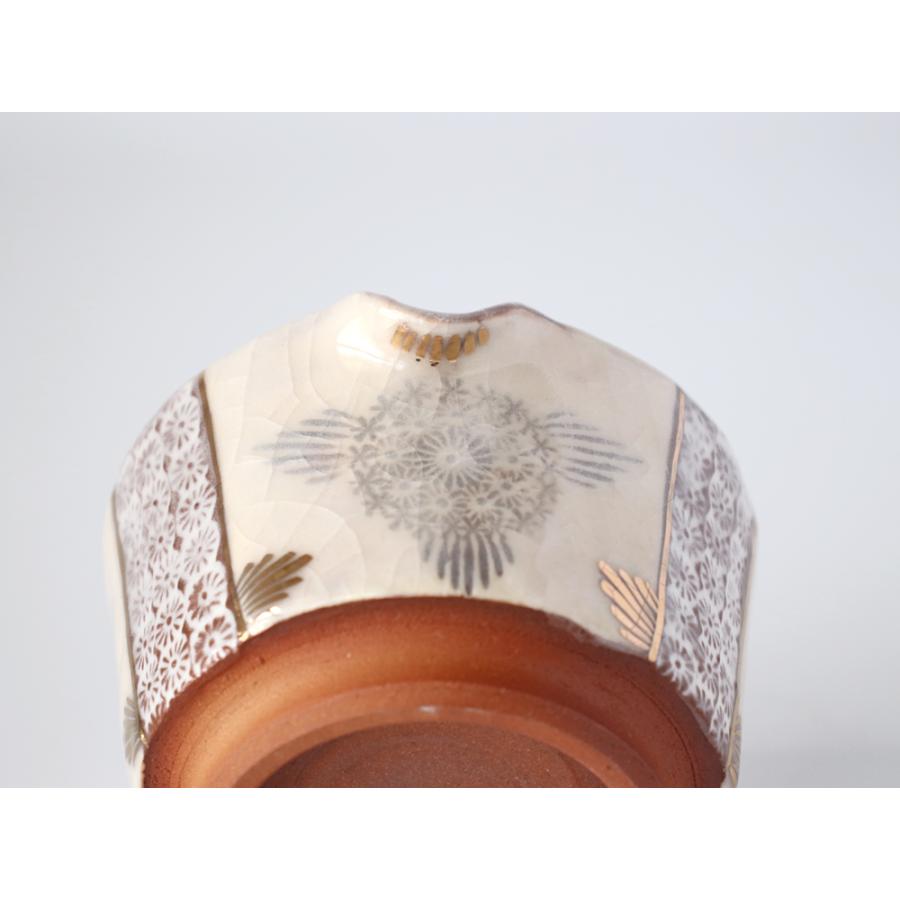 西川貞三郎商店 宝瓶 志野花三島 京焼 清水焼 急須 K02100 : 雑貨のお