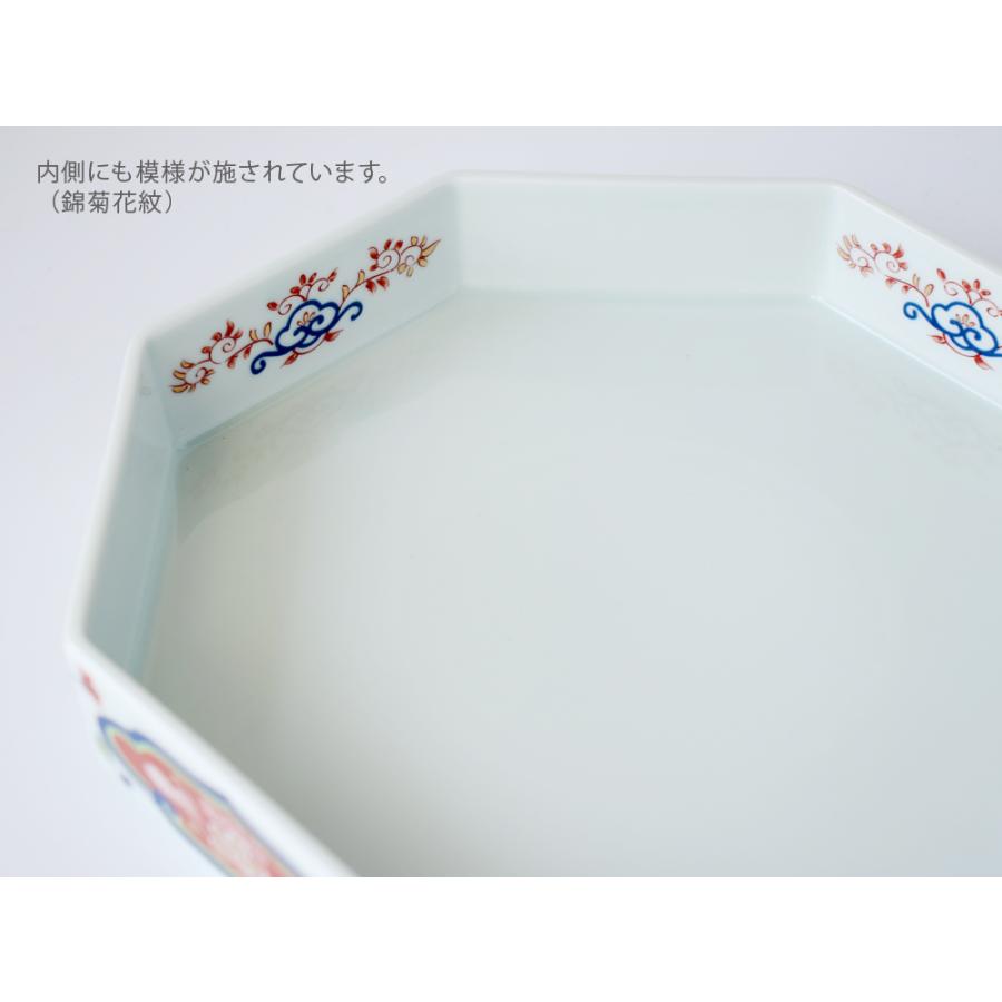 林九郎窯 古伊万里 オードブルセット 赤濃双鳥紋 錦菊花紋 波佐見焼