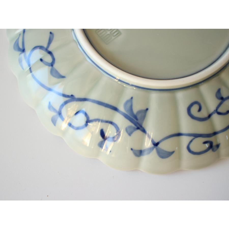 林九郎窯 古伊万里様式 琳派桜樹文 プレート15cm (赤) 波佐見焼 5号