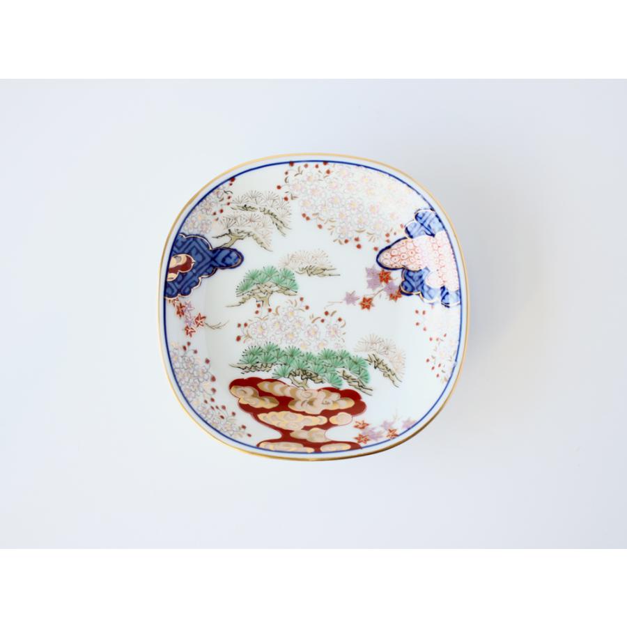 有田焼 賞美堂 春秋文 銘々皿 S-3031S 15cm : 雑貨のお店セレクト