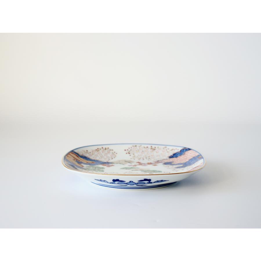 有田焼 賞美堂 春秋文 銘々皿 S-3031S 15cm : 雑貨のお店セレクト