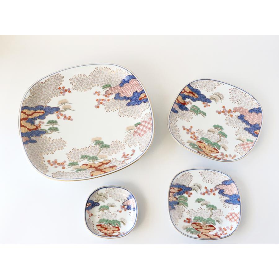 有田焼 賞美堂 春秋文 銘々皿 S-3031S 15cm : 雑貨のお店セレクト