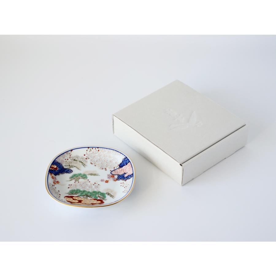 有田焼 賞美堂 春秋文 小皿 S-3030 11cm : 雑貨のお店セレクト