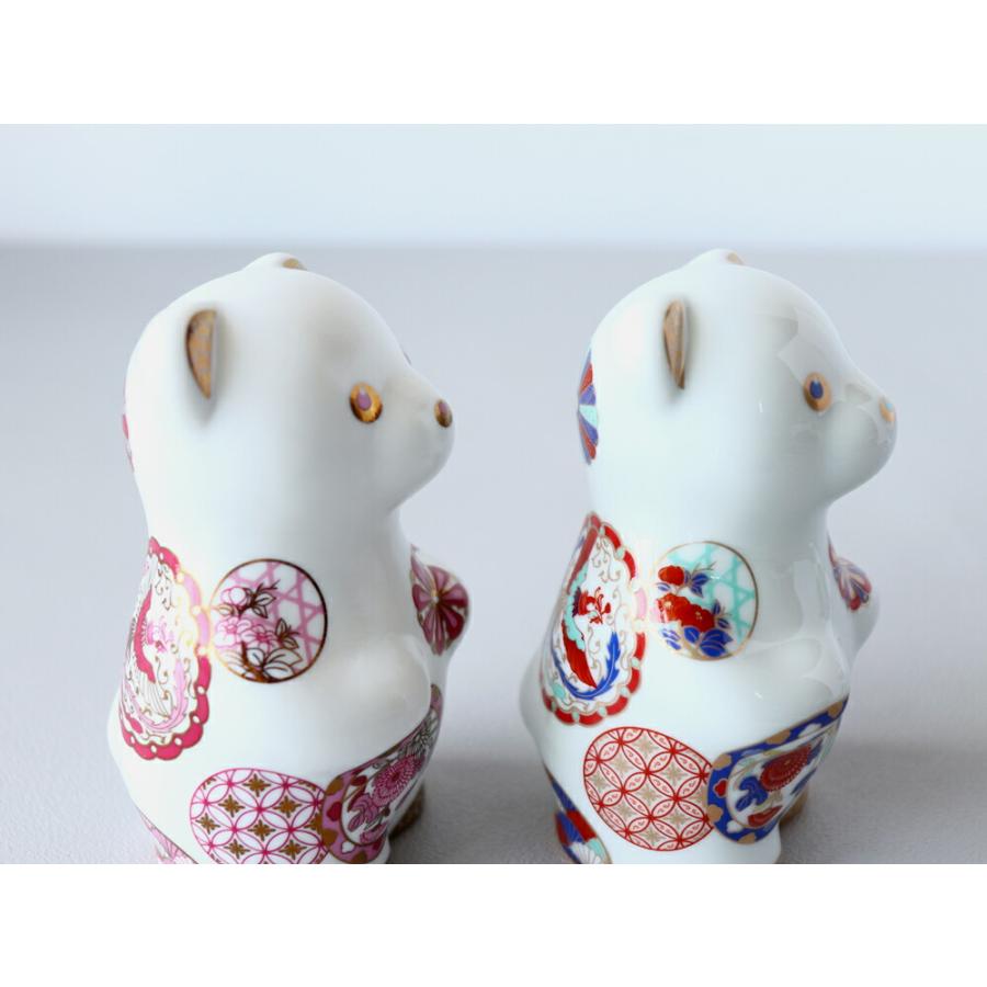 賞美堂 momoco bear モモコベア 吉祥古伊万里 JAPAN TEA AUTUMN : 雑貨