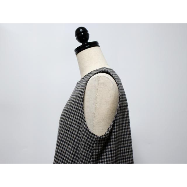 アレキサンダーワン チェック柄デイドレス　ノースリーブワンピース　スタッズ　S マドラスチェックノースリーブワンピース※WEB Store限定販売