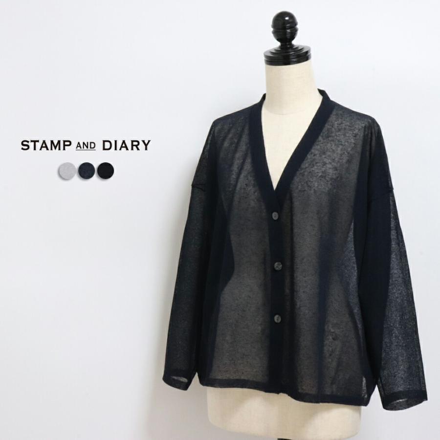 STAMP AND DIARY（スタンプアンドダイアリー） 涼やかな透け感の綿麻