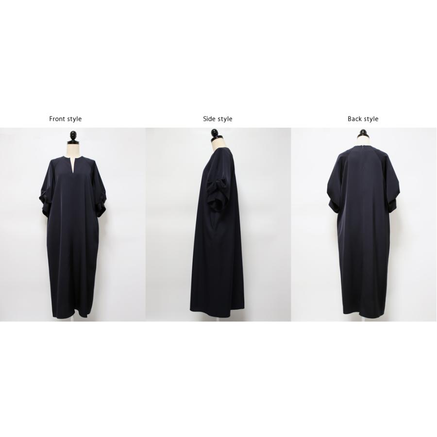 ワンピース TICCA ツイストスリーブドレス tbda-162 ティッカ ウォッシャブル | TICCA | 04