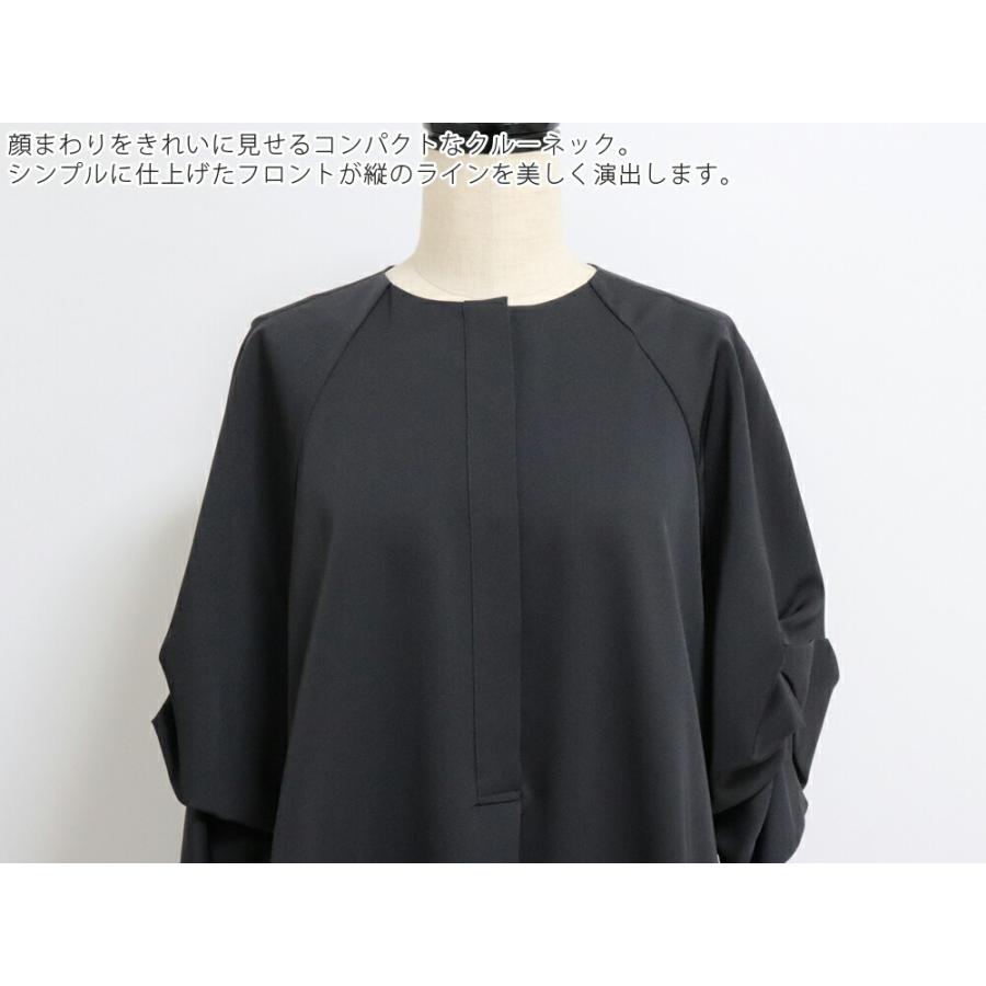 TICCA ツイストスリーブドレス TBEA-191 ティッカ ウォッシャブル仕様 日本製 | TICCA | 05