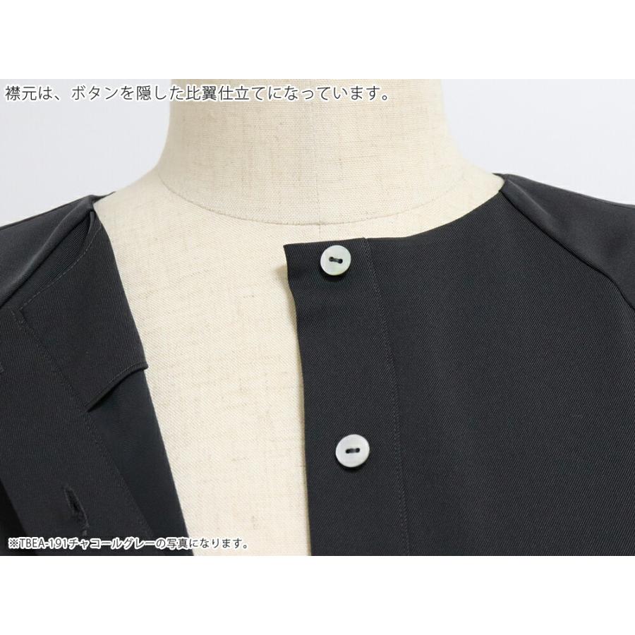 TICCA ツイストスリーブドレス TBEA-191 ティッカ ウォッシャブル仕様 日本製 | TICCA | 06