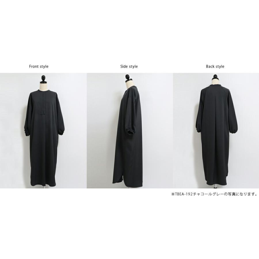 TICCA（ティッカ） ドットパフスリーブドレス ブラック TBEA-202 接触