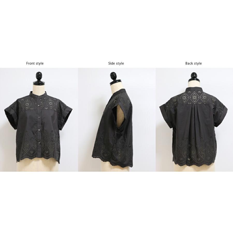 TICCA（ティッカ） オリジナルレース使用 レースフレンチシャツ tbfs