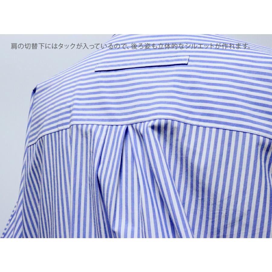 TICCA（ティッカ） 綿100％生地 ハーブノーカラー 半袖 シャツ