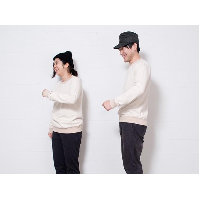 オーガニックコットントレーナー yohaku 余白 スウェット : 雑貨のお店