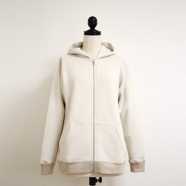 ダブルジップパーカー yohaku 余白 スウェット 日本製 : 雑貨のお店
