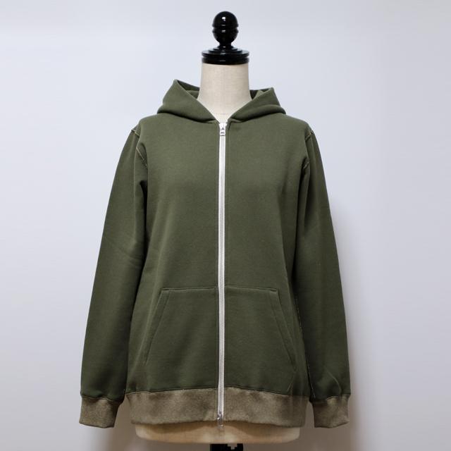 ダブルジップパーカー yohaku 余白 スウェット 日本製 ダブルジップパーカー yohaku 余白 スウェット 日本製 : 雑貨の