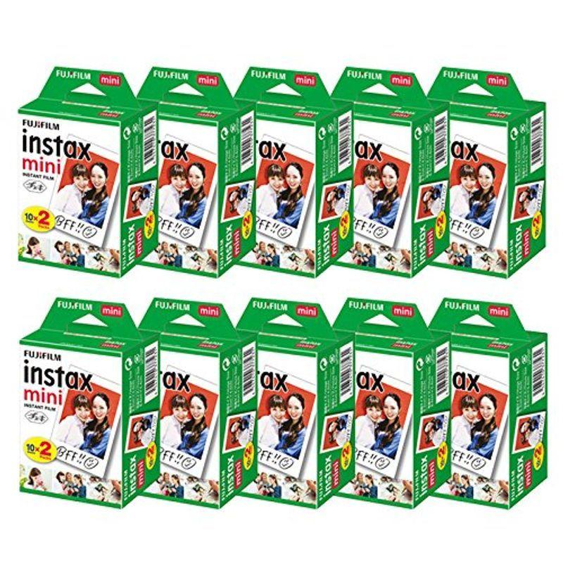 富士フィルム チェキフィルム instax mini 2パック品 JP2(20枚入り)×10