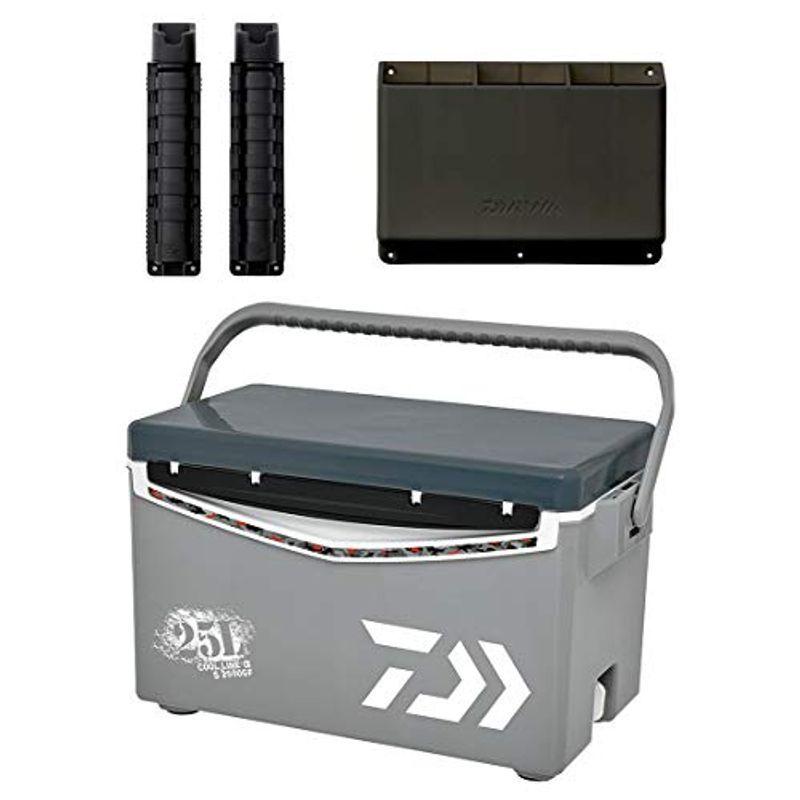 ダイワ Daiwa クーラーボックス クールラインa Gf S2500 グレー 釣り 25リットル 発泡スチロール １着でも送料無料