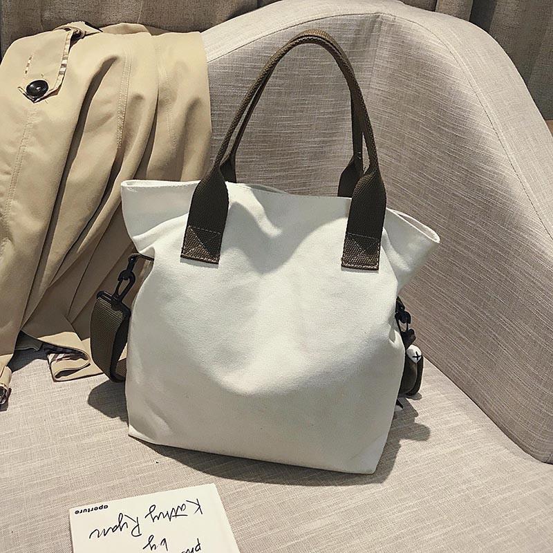 トートバッグ 2way ハンドバッグ ショルダーバッグ キャンバス A4|selectshop-bandc|07