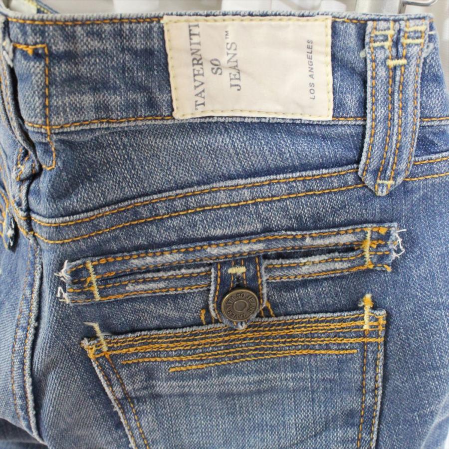 TAVERNITI SO JEANS レディース デニムパンツ ジーンズ 新品 ブルー JANIS タヴァニティソー ジーンズ アメリカ製 24インチ｜selectshop-blume｜07