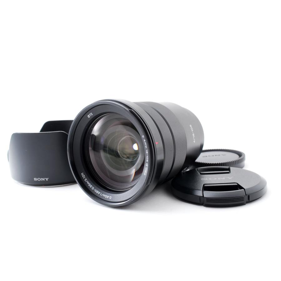 公式】 ソニー SONY E PZ 18-105mm F4 G OSS SELP18105G 美品 レンズ