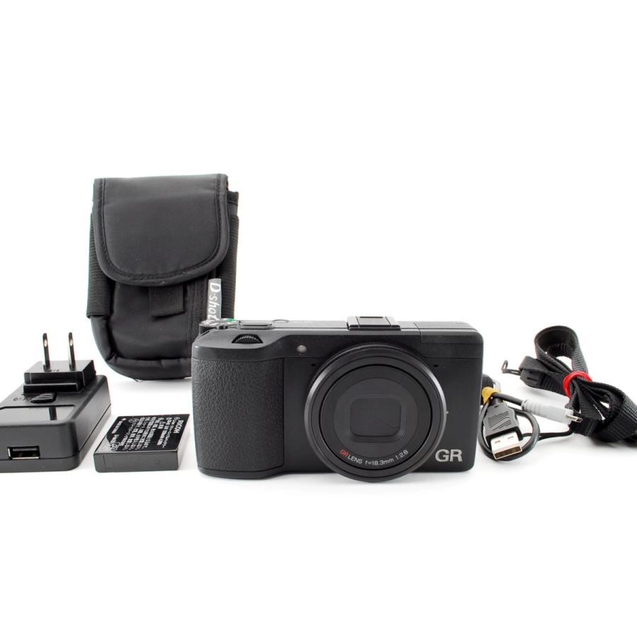 本店は本店はリコー RICOH GR 16.2MP 1620万画素 ブラック [美品