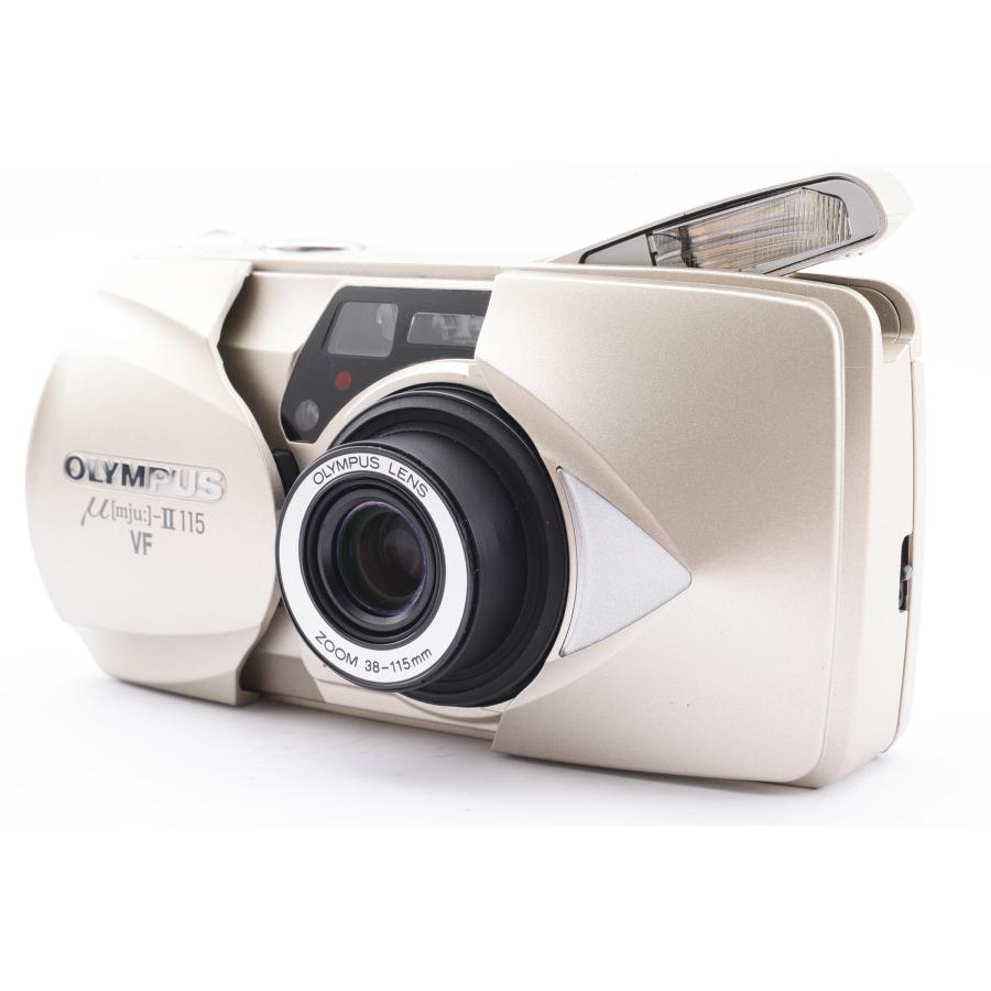 Olympus μ Mju II 115 VF ミュー2 35mmフィルムカメラ [美品] 7696セレクトショップ Himawari