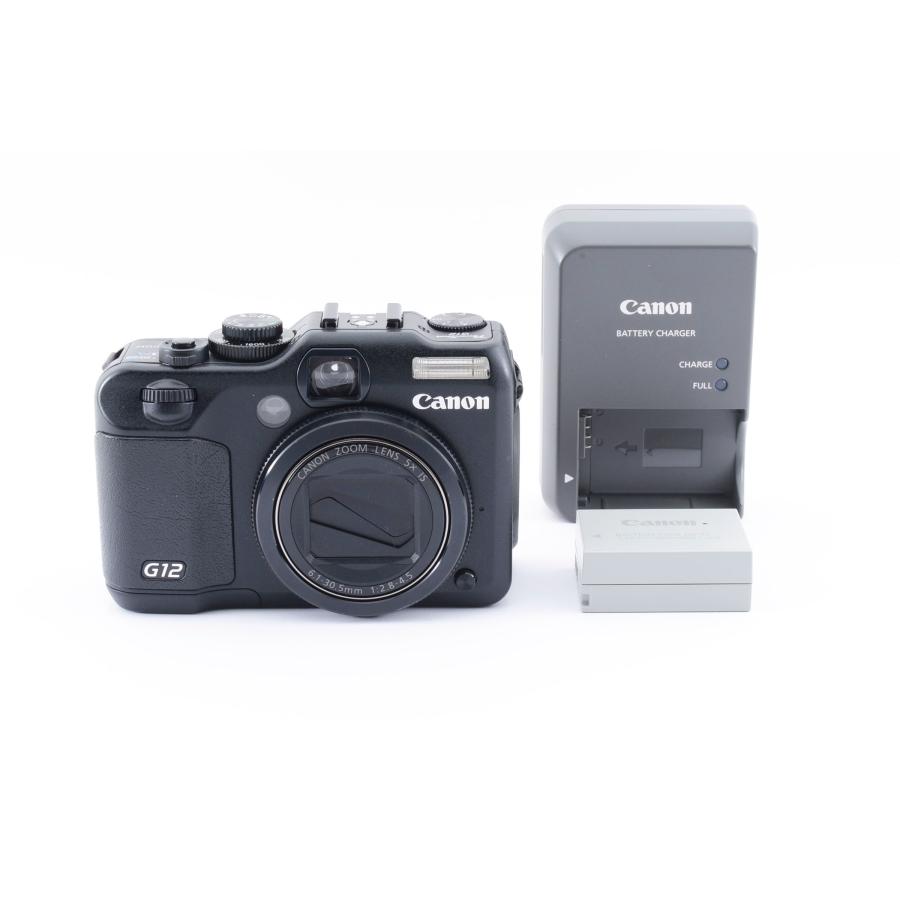 Canon PowerShot G12 10.0MP デジタルカメラ ブラック 光学ズーム5倍