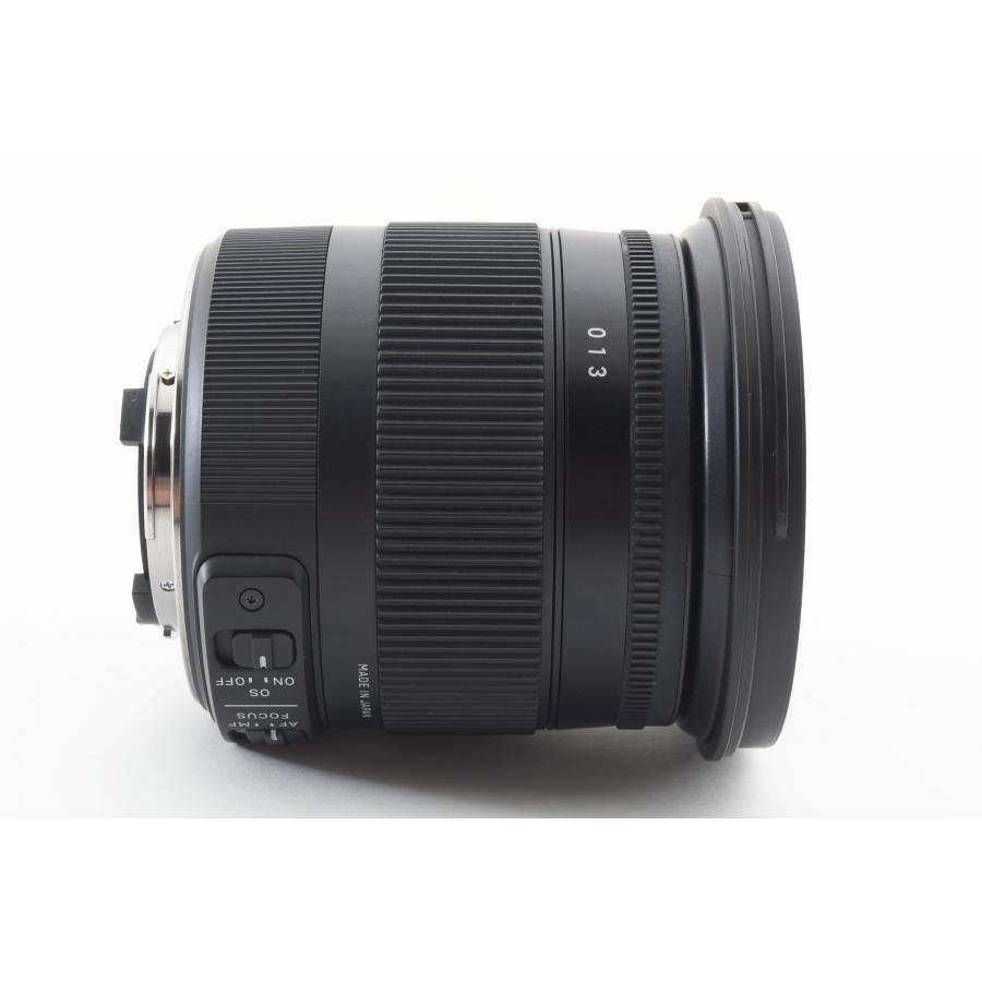 Sigma 17-70mm F2.8-4 DC OS Macro HSM コンテンポラリー C Nikon Fマウント マクロ [美品] レンズフード ケース付き 大口径標準ズーム｜selectshop-himawari｜12