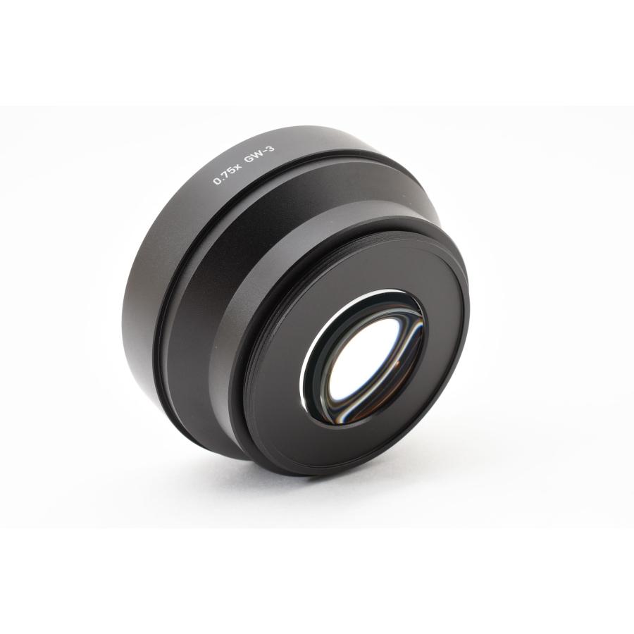 Ricoh GW-3 ワイドコンバージョンレンズ 0.75X + ラバーフード GR/GRII 