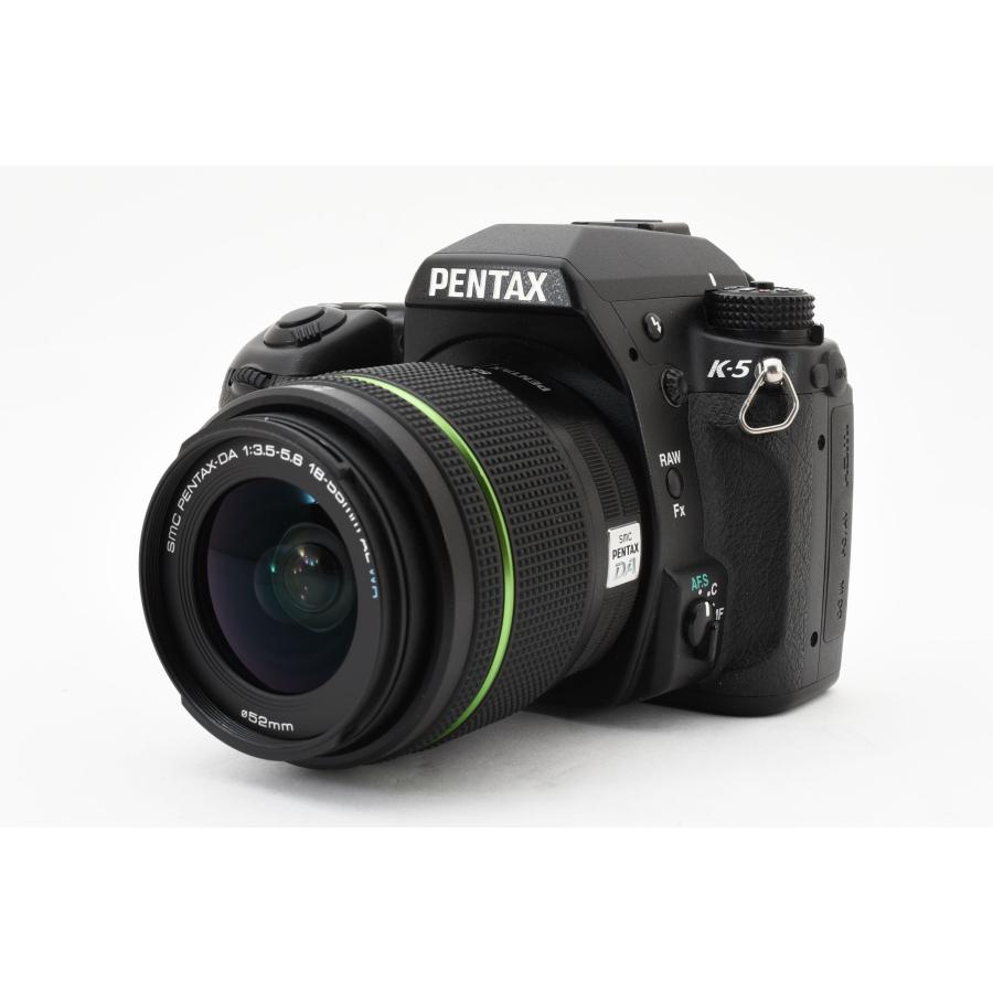Pentax K-5 1628万画素 + 18-55mm DA AL WR レンズキット [美品 