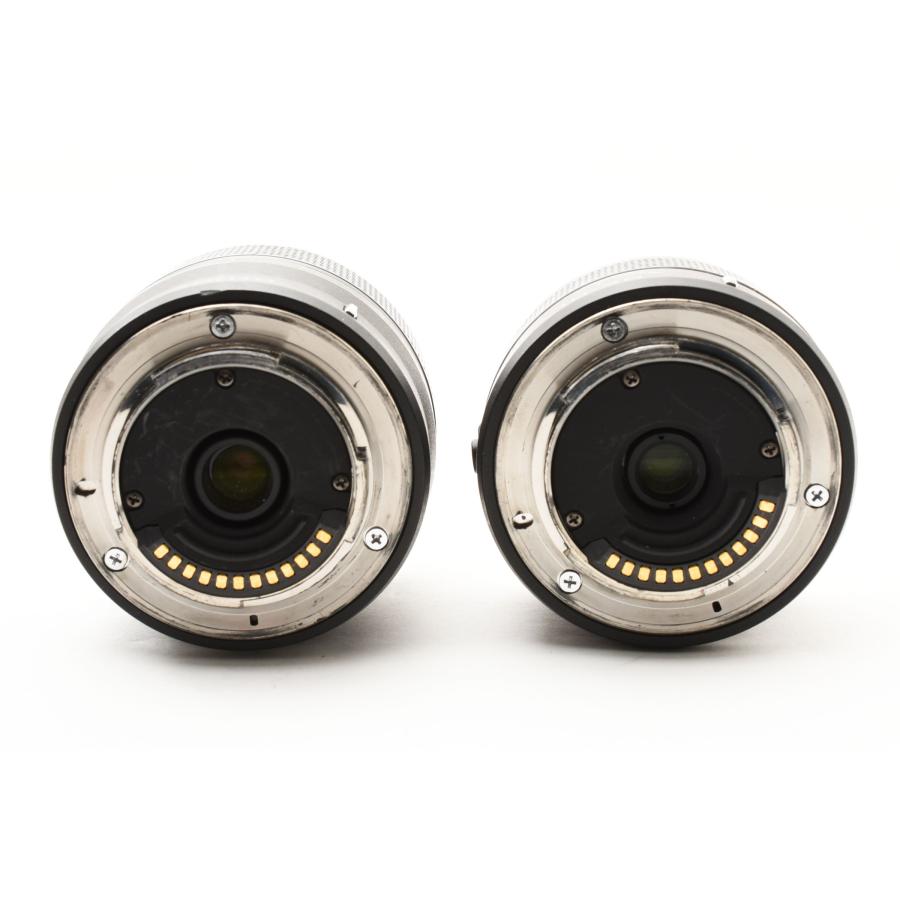 Nikon 1 J2 ブラック 1015万画素 + VR 10-30mm/30-110mm ダブルズーム 