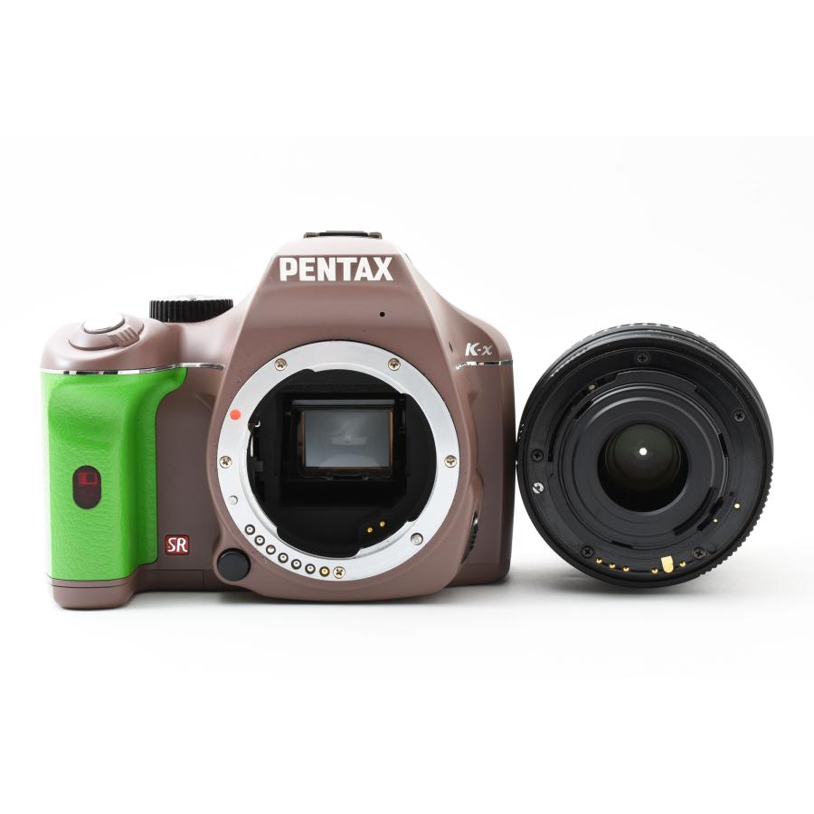 ペンタックス PENTAX K-x 1240万画素 グリーン/ブラウン + smc ペンタックス PENTAX K-x 1240万画素 グリーン/ブラウン + smc