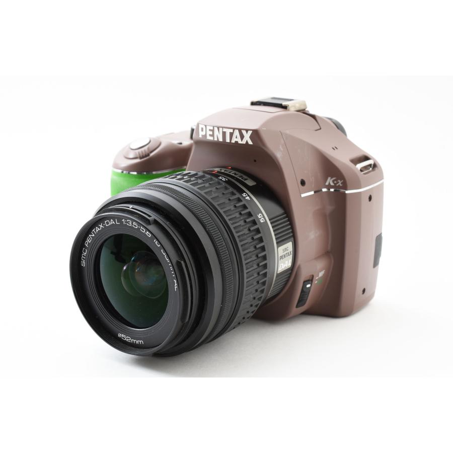 ペンタックス PENTAX K-x 1240万画素 グリーン/ブラウン + smc ペンタックス PENTAX K-x 1240万画素 グリーン/ブラウン + smc