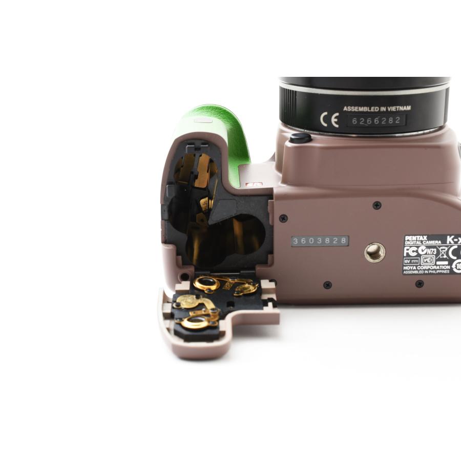 ペンタックス PENTAX K-x 1240万画素 グリーン/ブラウン + smc ペンタックス PENTAX K-x 1240万画素 グリーン/ブラウン + smc