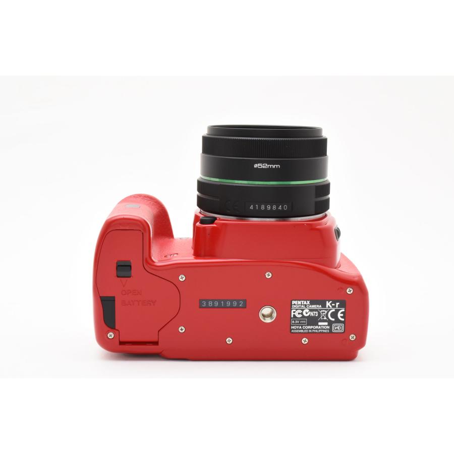 ペンタックス Pentax K-r レッド/レッド オーダーカラー 1240万画素 +