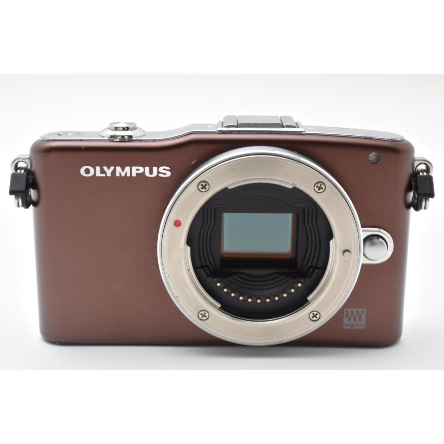 オリンパス（OLYMPUS） Olympus PEN mini E-PM1 ブラウン ボディ 1230