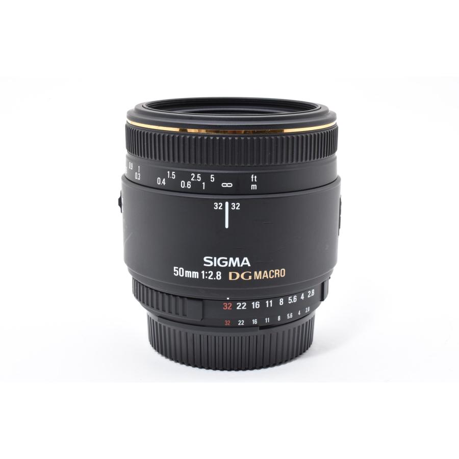ニコン（Nikon） Sigma 50mm f/2.8 EX DG Macro マクロレンズ Nikon F