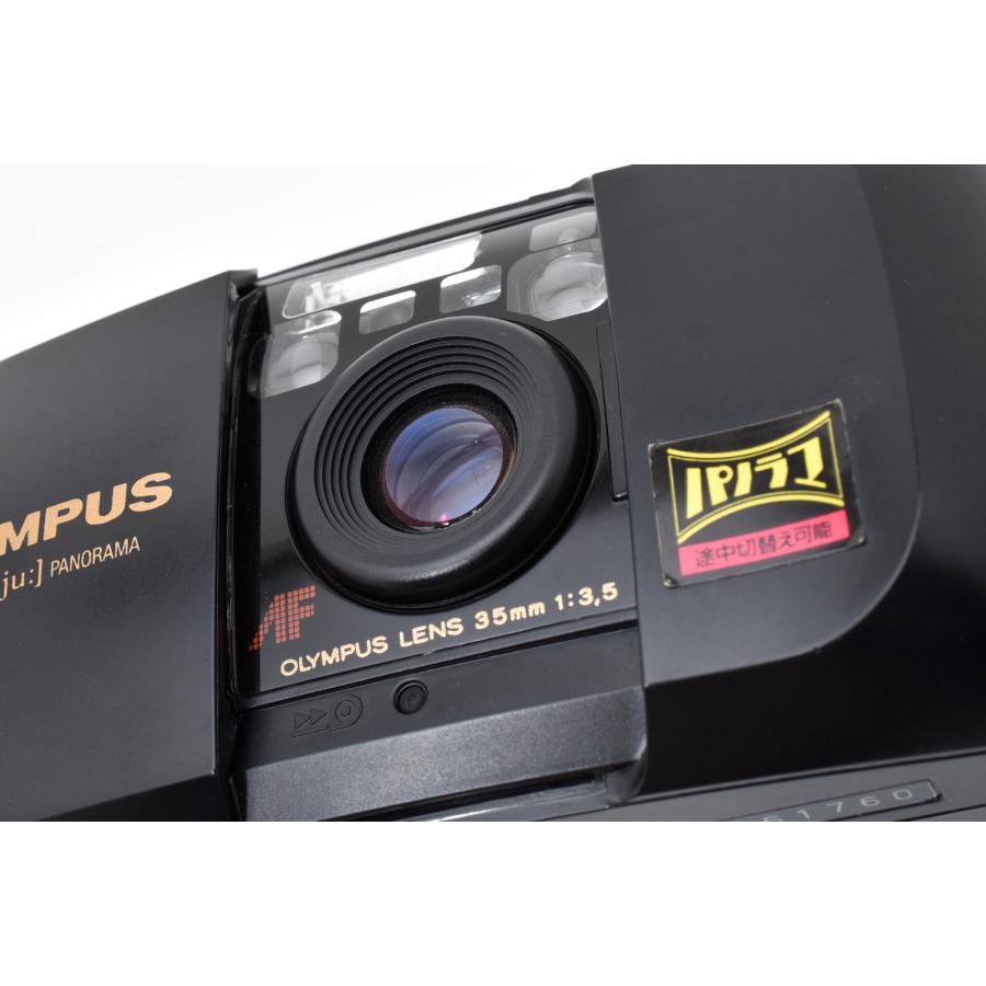 OLYMPUS mju ミュー 初代 35mm F3.5 コンパクトフィルムカメラ 動作