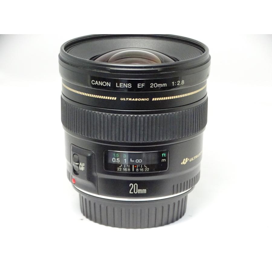 キヤノン（Canon） CANON EF 20mm f/2.8 USM 美品 広角レンズ フル
